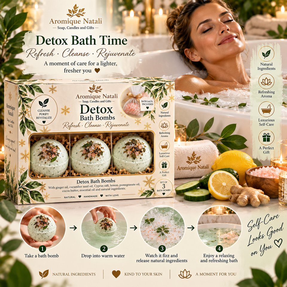 Detox Bath Bombs