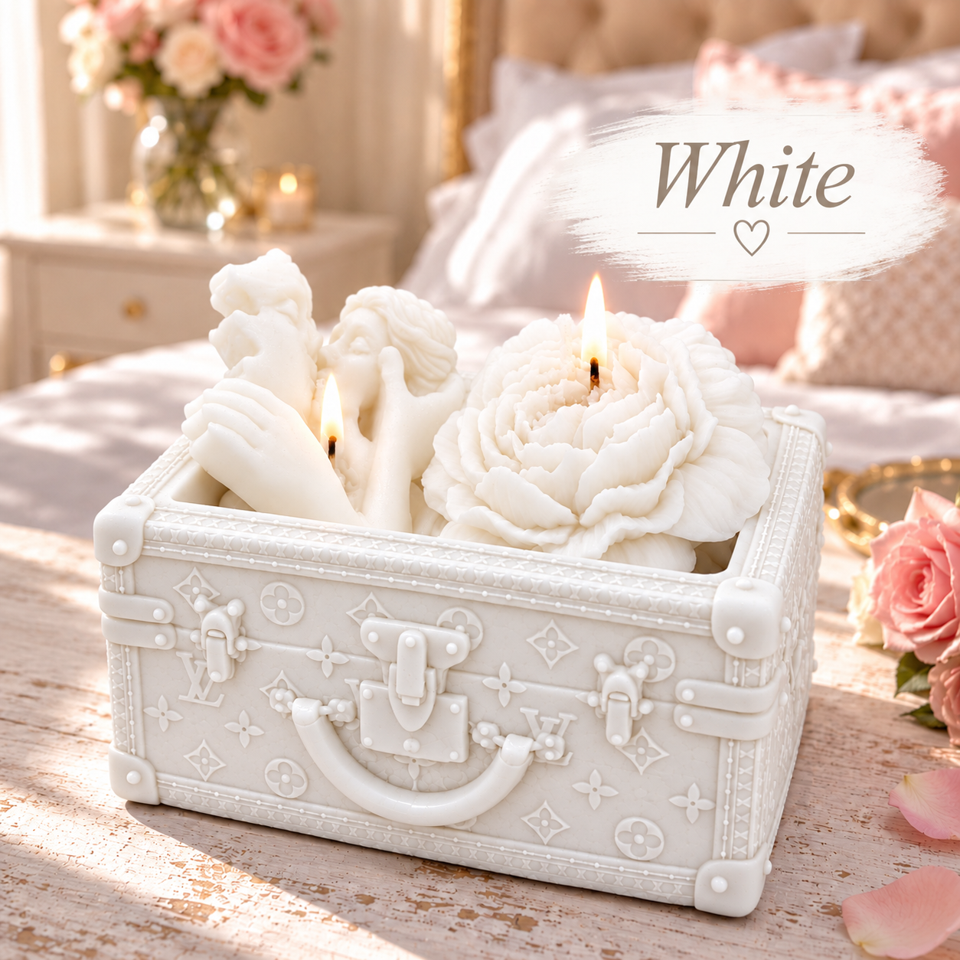Sculptural Flower Candle