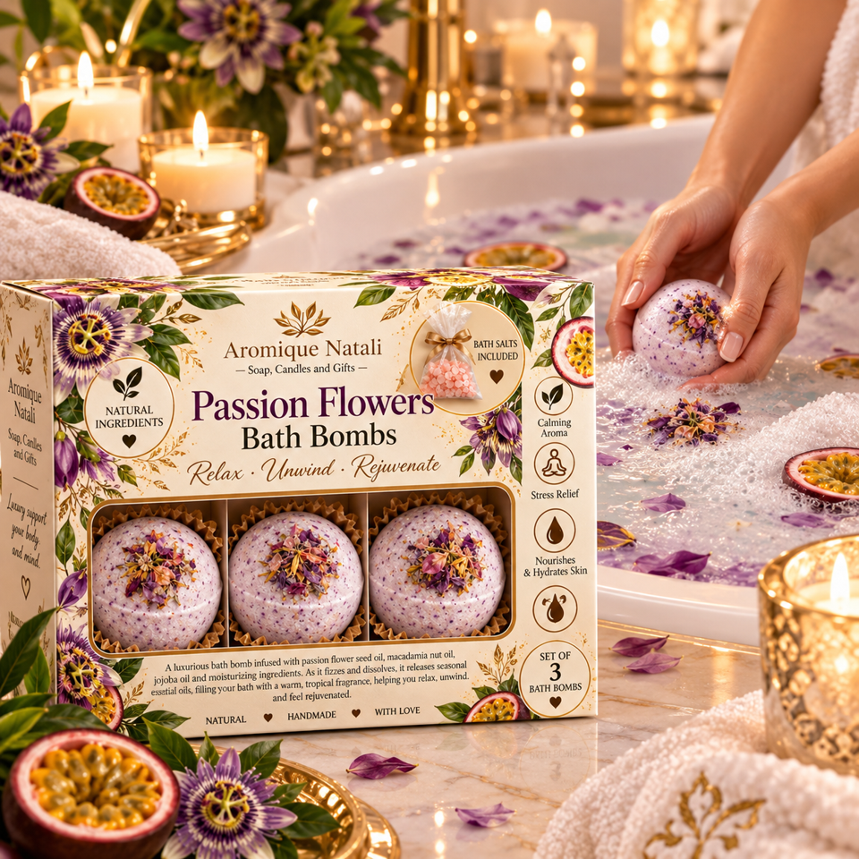 Passion Flowers Bath Bomb
